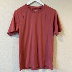 Rhone Men’s Pink Reign Quick Dry T-Shirt - Small